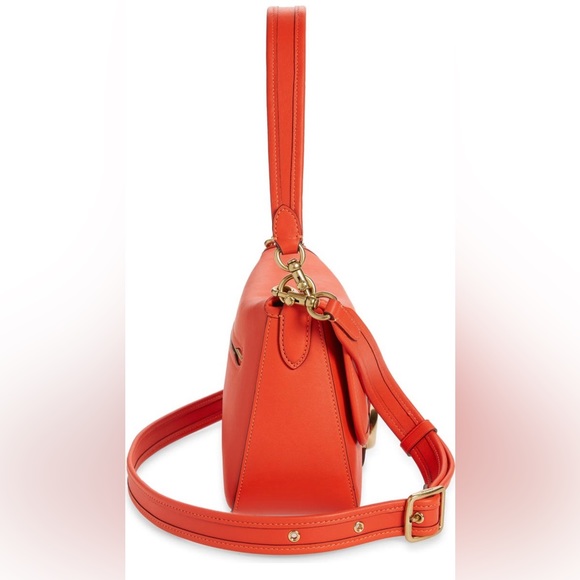 SOLD!—Coach soft Tabby. Red orange color. - Picture 3 of 7